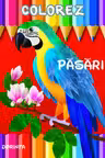 Colorez cu autocolante. Pasari. Poligraf design.