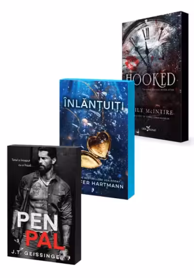 Pachet Pen Pal + Inlantuiti + Hooked. Set 3 carti