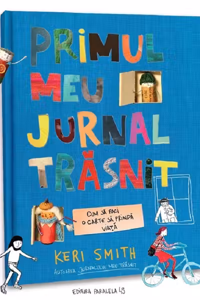 Primul meu jurnal trasnit. Cum sa faci o carte sa prinda viata
