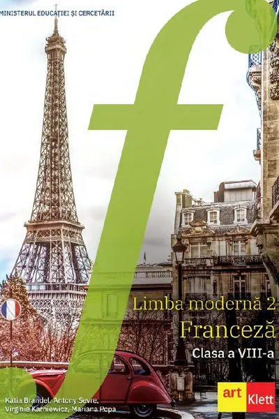 Limba franceză. Limba modernă 2 - Clasa 8 - Manual