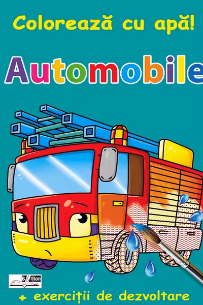 Coloreaza cu apa Automobile