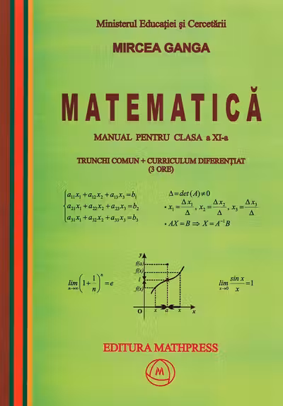 Matematica Cls 11 3 Ore Trunchi Comun+ Curriculum Diferențiat