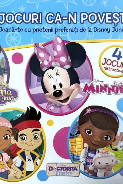 Disney. Jocuri ca-n povesti. Joaca-te cu prietenii preferati de la disney junior