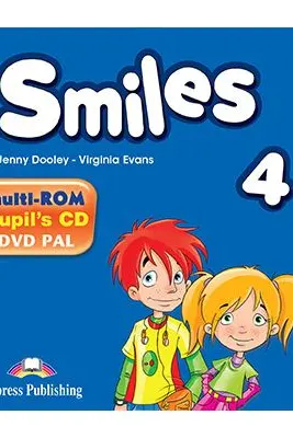 Curs Limba Engleza Smiles 4 Multi-ROM - Jenny Dooley, Virginia Evans