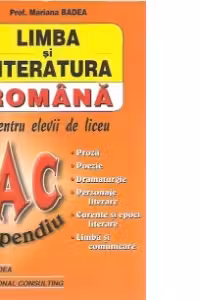 Limba si literatura romana. Bac - compendiu