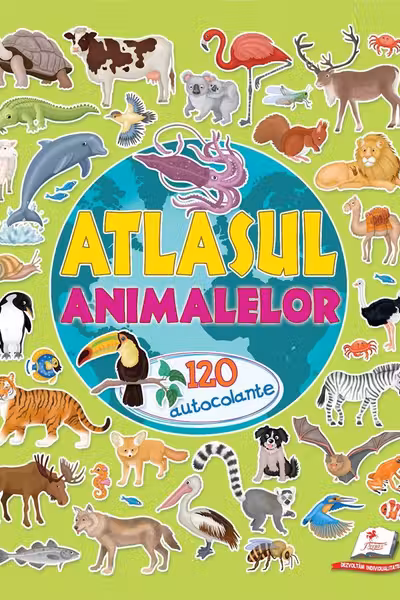 Atlasul animalelor cu autocolante