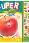 Carte cu sunete - Super fructe, legume,...(romana + engleza)