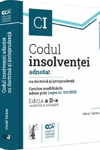 Codul insolvenței. Adnotat cu doctrina și jurisprudența