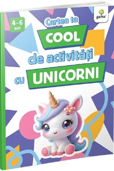 Cartea ta cool de activitati cu unicorni