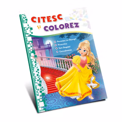 Citesc si colorez. Cenusareasa (nou)