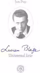 Lucian Blaga. Universul liric