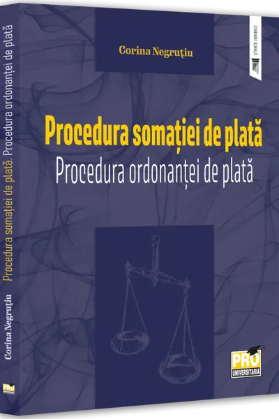 Procedura somatiei de plata. Procedura ordonantei de plata