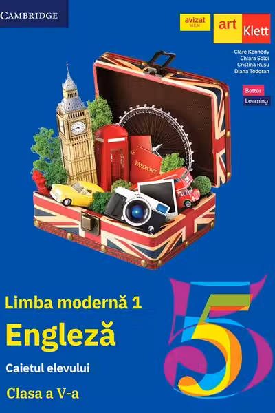 Engleza. Limba moderna 1 - Clasa 5 - Caietul elevului
