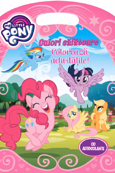 MY LITTLE PONY. Culori calatoare. Coloreaza activitatile!