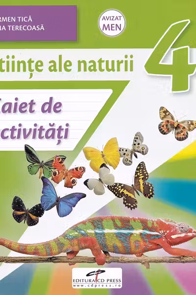 Științe ale naturii - Clasa 4 - Caiet de activități