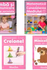 Pachet educational 3-4 ani, (Set domenii + Carte de colorat + Creionel)