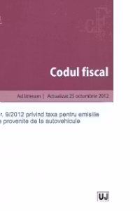 Codul fiscal. Ad litteram - Actualizat 25 octombrie 2012