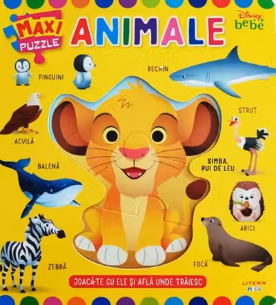 DISNEY BEBE. ANIMALE. Maxi rebus