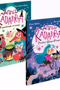Pachet Vrajitoarele sunt cool: 1. Anna Kadabra, Clubul luna plina; 2. Anna Kadabra, O problema cu aripi