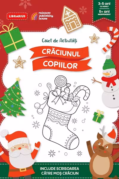 Caiet activitati Craciunul copiilor