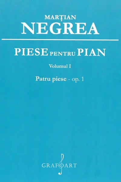 Piese pentru pian Vol.1: Patru piese op.1