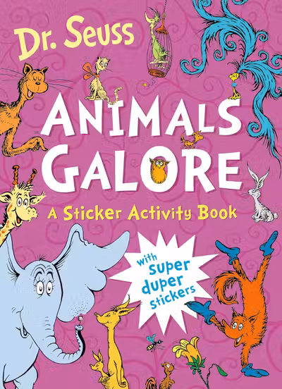Animals Galore: A Sticker Activity Book