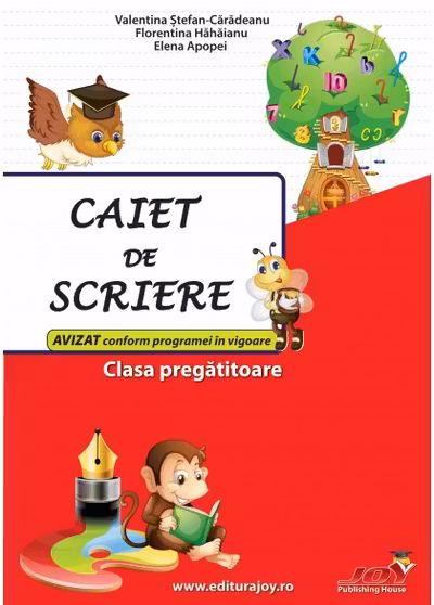 Caiet de scriere - Clasa pregatitoare