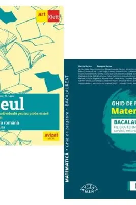 Pachet Bacalaureat 2026. Eseul. Pregatire individuala pentru proba scrisa si Matematica filiera tehnologica: servicii, resurse si tehnic - Liliana Paicu, Marius Burtea