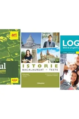 Pachet Bacalaureat Limba si literatura romana Eseul, Logica si Istorie 65 de teste - Liliana Paicu, Adrian Ilie Aichimoaie, Gabriel Stefan Ion