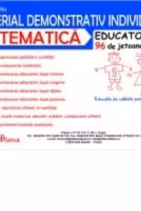 Material demonstrativ individual - Matematica - Educatoare 96 de jetoane mari
