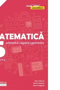 Matematica. Aritmetica, algebra, geometrie. Clasa a V-a. Consolidare. Partea a II-a