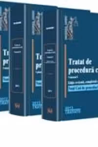 Tratat de procedura civila. Vol. I, Vol. II, Vol. III