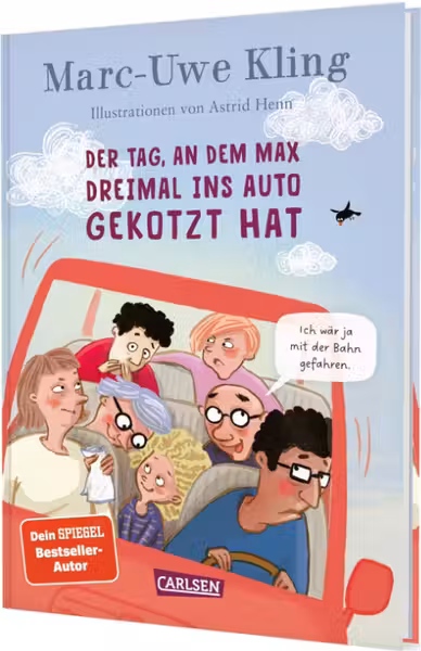 Der Tag, an dem Max dreimal ins Auto gekotzt hat