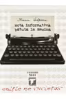 Nota informativa batuta la masina