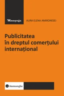 Publicitatea in dreptul comertului international