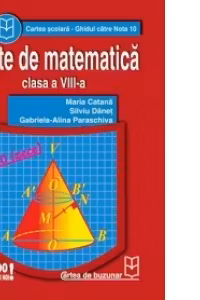 Teste de matematica (clasa a VIII-a)