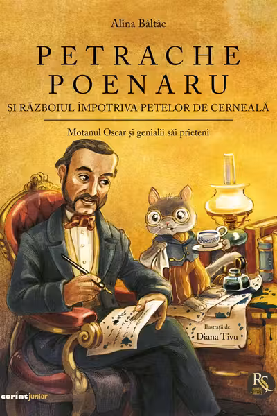 Petrache Poenaru si razboiul impotriva petelor de cerneala