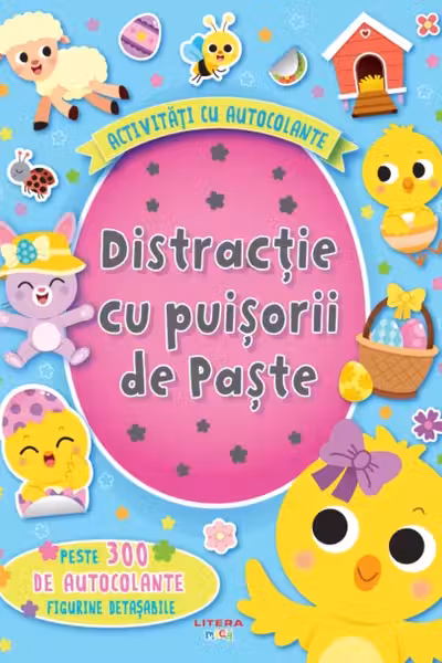 ACTIVITATI CU AUTOCOLANTE. DISTRACTIE CU PUISORII DE PASTE