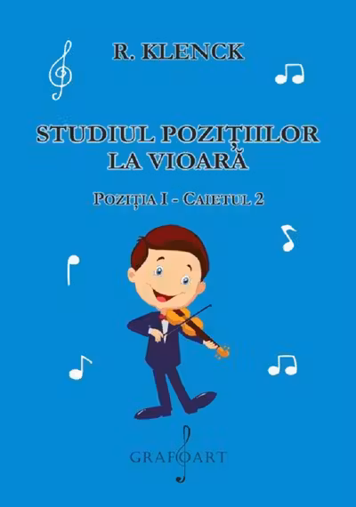Studiul pozițiilor la vioară. Poziția 1, Caiet 2