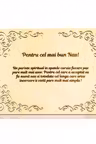 Diploma personalizata din lemn- Pentru cel mai bun Nas!