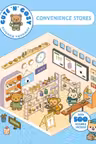 Cute 'n' Cozy Sticker Therapy: Convenience Stores