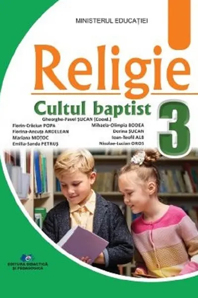 Religie Cultul baptist - Clasa 3 - Manual
