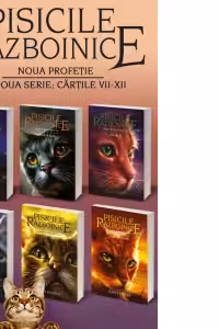 Pachet cartile 7-12. Pisicile Razboinice, seria Noua profetie