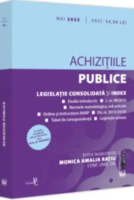 Achizitiile publice: mai 2023 Editie tiparita pe hartie alba