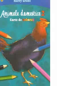 Animale domestice 2 - A4 - Carte de colorat