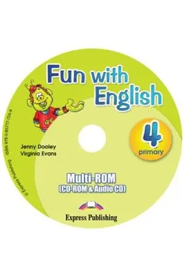 Curs de limba engleza Fun with English 4. Multi-rom (CD-ROM&Audio CD) - Jenny Dooley, Virginia Evans