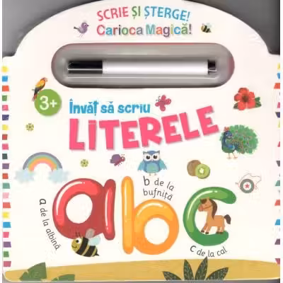 Invata sa scrii literele - carioca magica