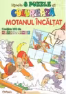 Motanul incaltat (lipeste 8 PUZZLE si Coloreaza)