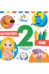 DISNEY. ACTIVITATI 2 ANI. Coloreaza uneste numara