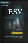 ESV Pitt Minion Reference Bible, Brown Calf Split Leather, Red-letter Text
